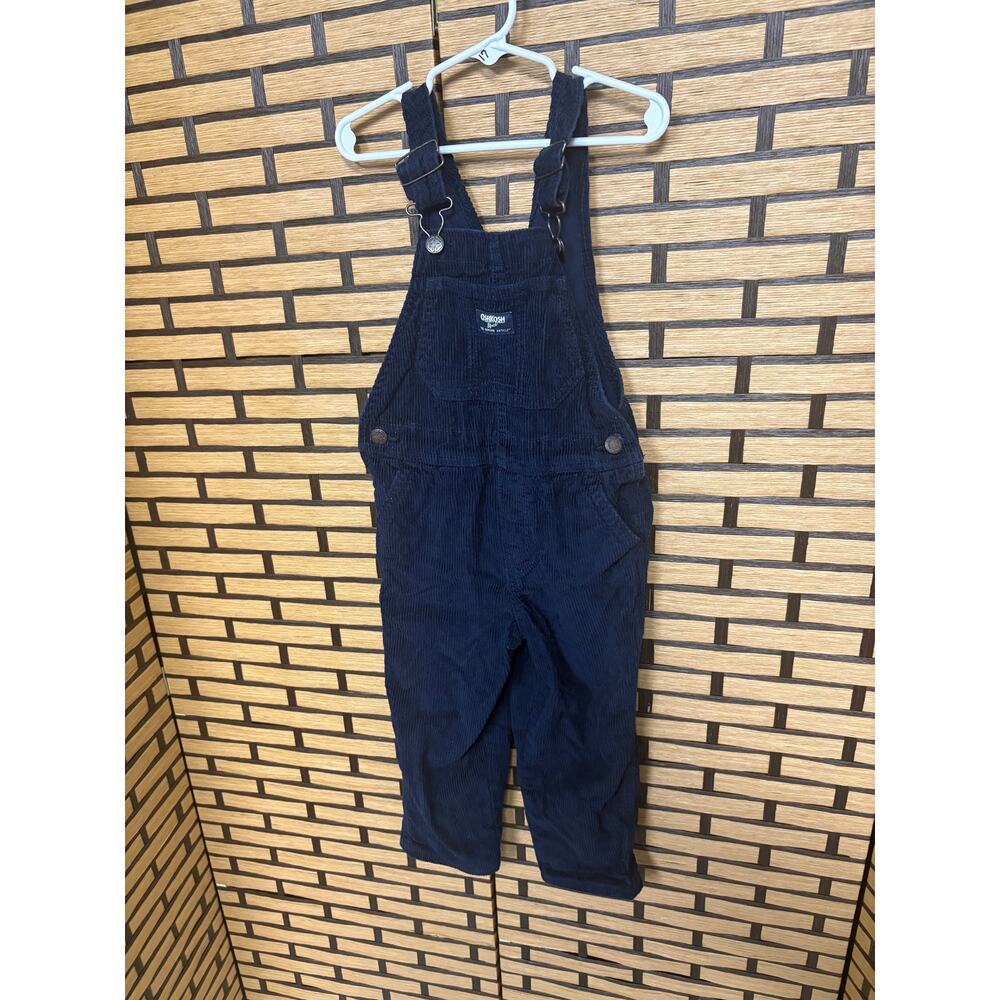 Osh Kosh Navy‎ Cordouroy Overalls Size 4T